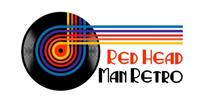 Red Head Man Retro
